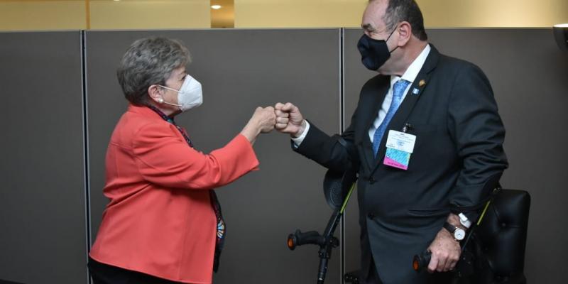 presidente Giammmattei - CEPAL