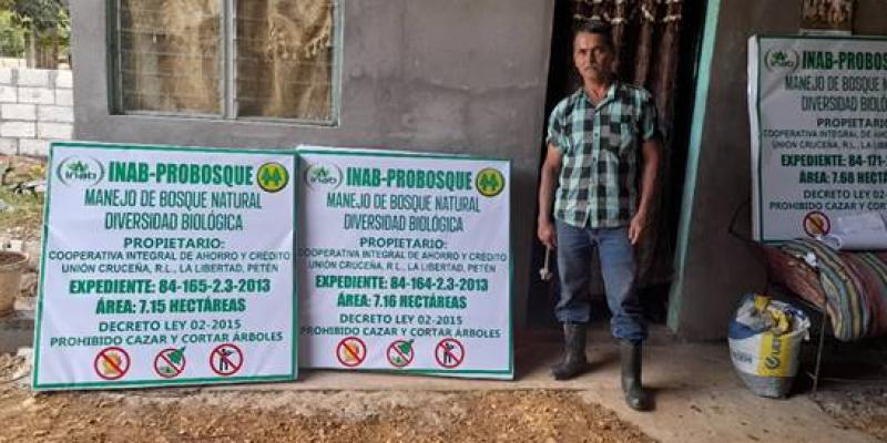 Comunidad Agraria son beneficiados con el Programa PROBOSQUE