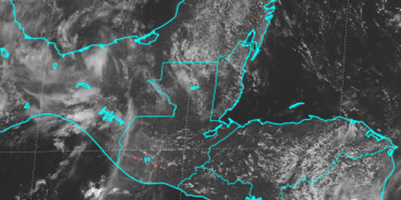 Imagen satelital. Fuente: INSIVUMEH.