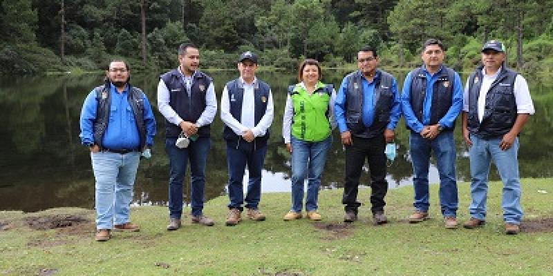 Visita del viceministro del Agua a Chimaltenango