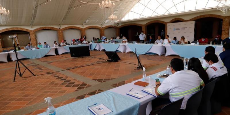 Segunda reunión de pre consulta al Pueblo Maya Q'eqchi'.