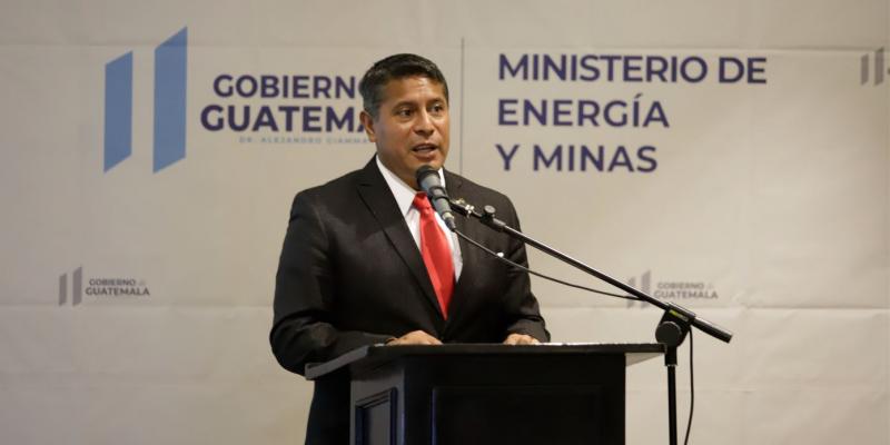 Óscar Pérez, viceministro de Desarrollo Sostenible del Ministerio de Energía y Minas.