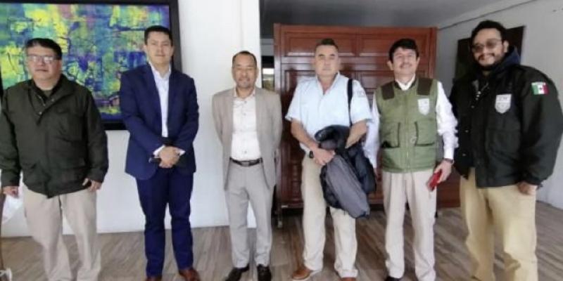 Reunión en Puebla, México.