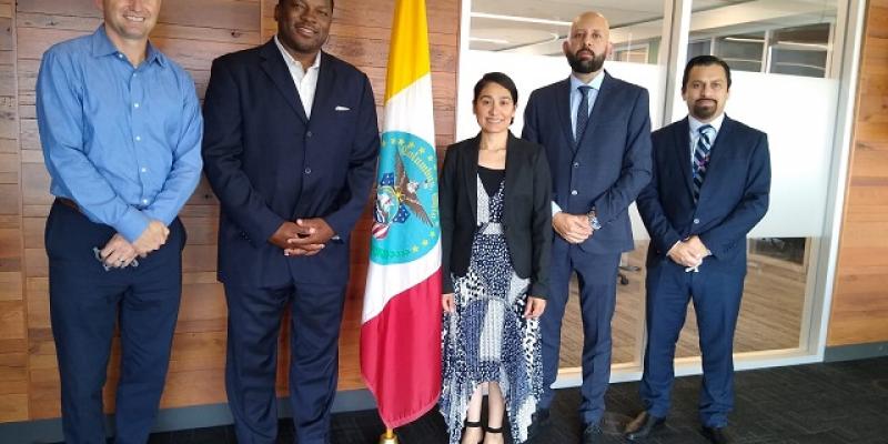 Reunión con alcaldía de Columbus