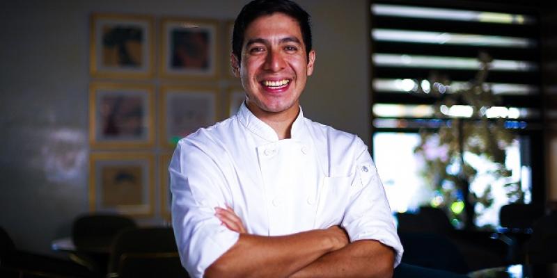 Chef guatemalteco Jorge Quiñónez