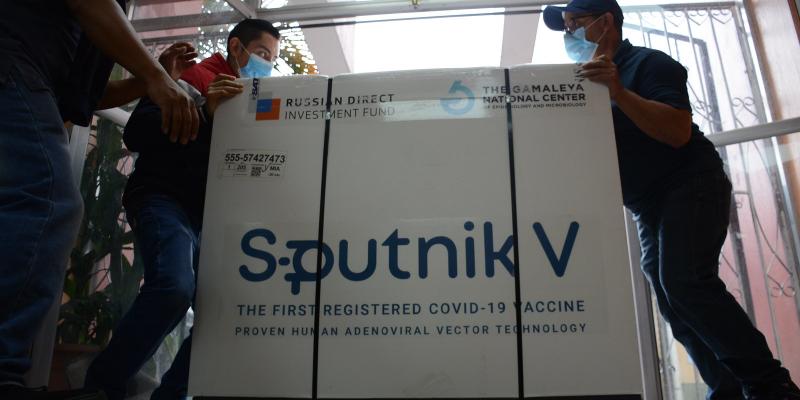 Llegada de sputnik V