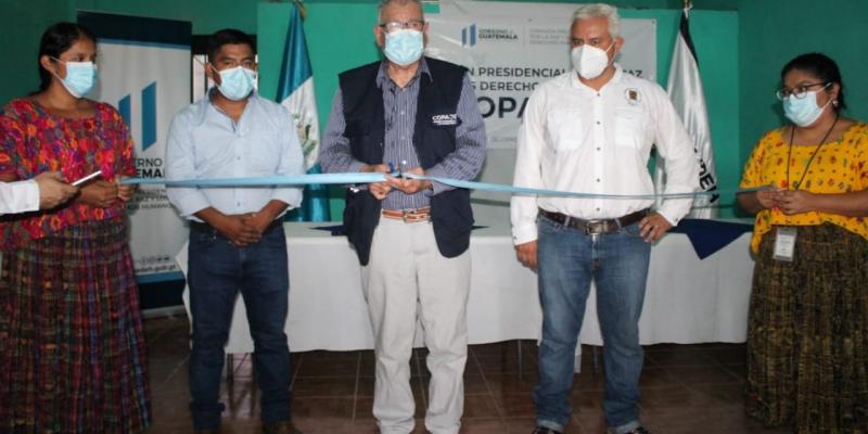 El director de COPADEH inauguró sedes en Chimaltenango y en Chisec, Alta Verapaz