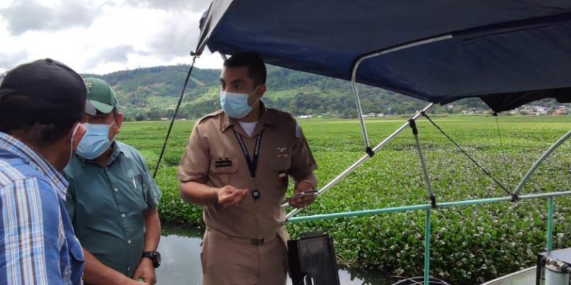 MDN mide recuperación ambiental de la laguna Chichoj, A.V.
