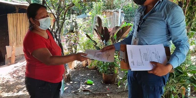 Acciones de perifoneo realizadas en Aldeas de Zacapa