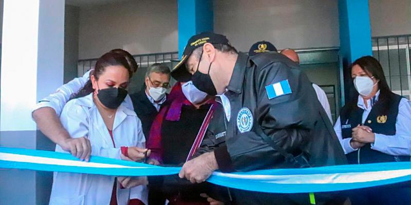 Presidente Alejandro Giammattei inauguró el CAP