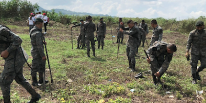 Tercera Brigada de Infantería apoya reforestación de aldea Cerro Gordo, Jutiapa