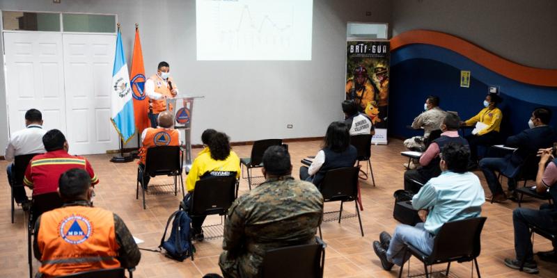 Presentación de informe final de la Temporada de Incendios Forestales 2020-2021 y del análisis de escenario para la Temporada 2021-2022 dirigida a instituciones que conforman el Sistema CONRED.