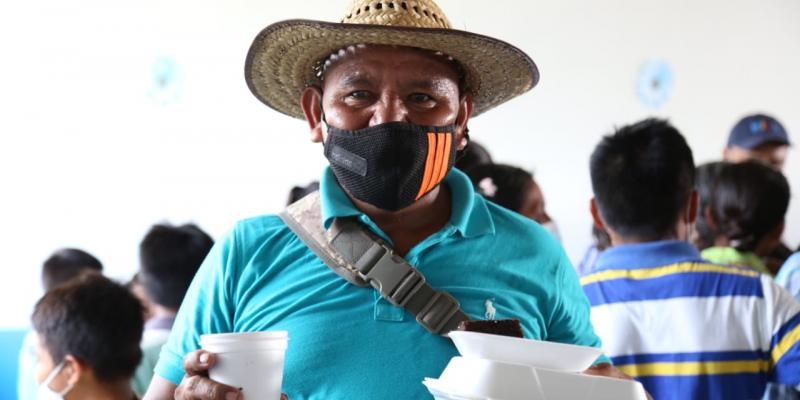 Usuaria de Comedor Social en El Estor, Izabal