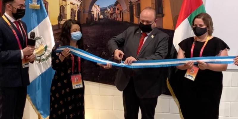 Inauguración de pabellón de Guatemala en Expo Dubái