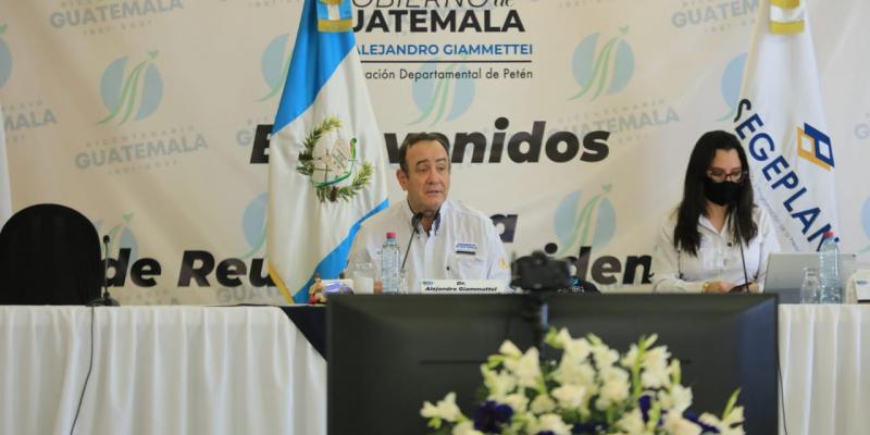 Presidente Alejandro Giammattei 