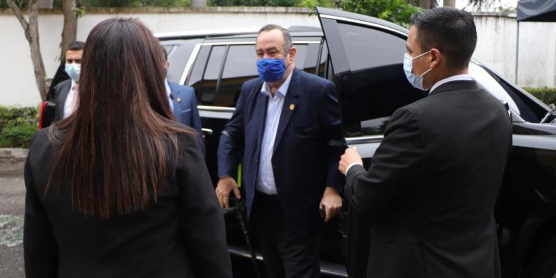 Presidente Alejandro Giammattei 