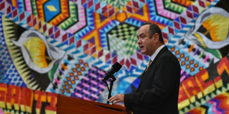 Presidente Alejandro Giammattei