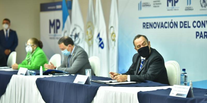 Presidente Alejandro Giammattei