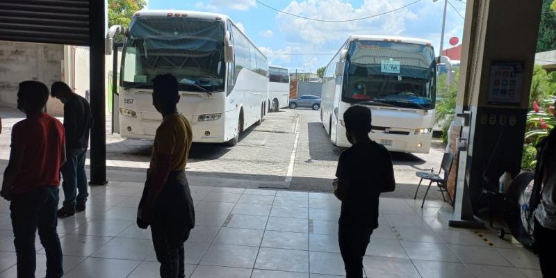 Centro de Recepción de retornados Tecún Umán