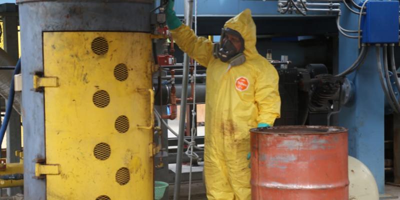 Trasladan más sustancias y precursores químicos para su posterior incineración