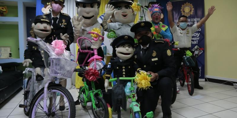 Virtualmente Prevención del Delito llevó alegría a niños y niñas