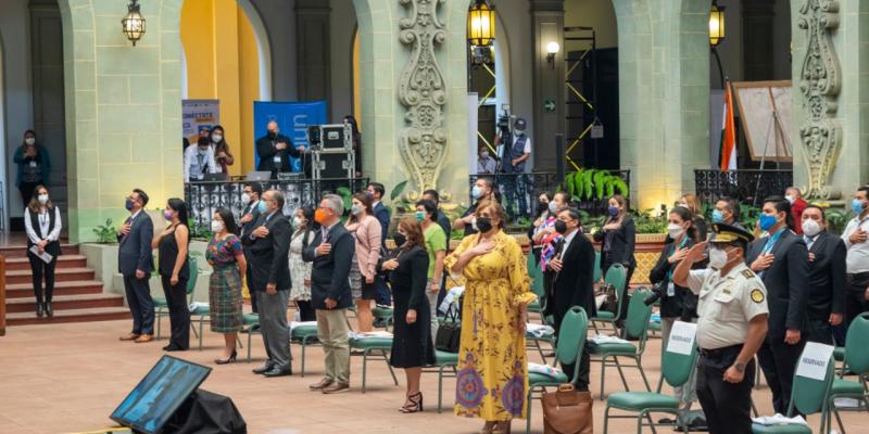 Susecretaria Presidencial de la Mujer, Magaly Duarte. 