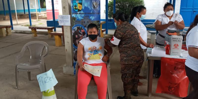 Segunda Brigada de Infantería apoya Plan de Vacunación contra COVID-19