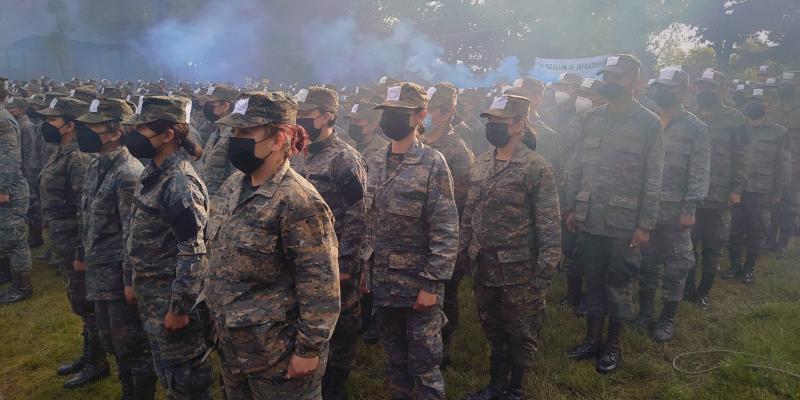 Curso Básico del Soldado, correspondiente a la promoción número IV del año 2021