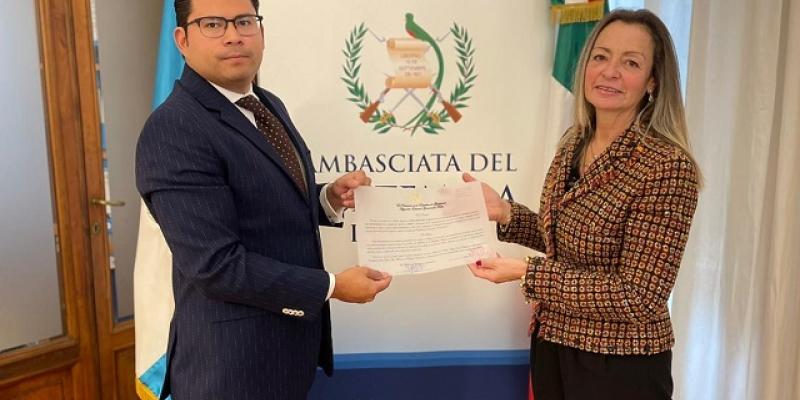 Nueva cónsul honoraria de Guatemala en Florencia