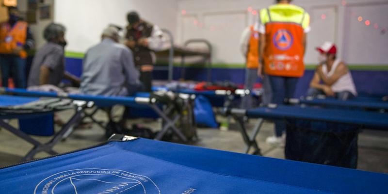 Albergue El Gallito, Guatemala, Guatemala. Foto de archivo.