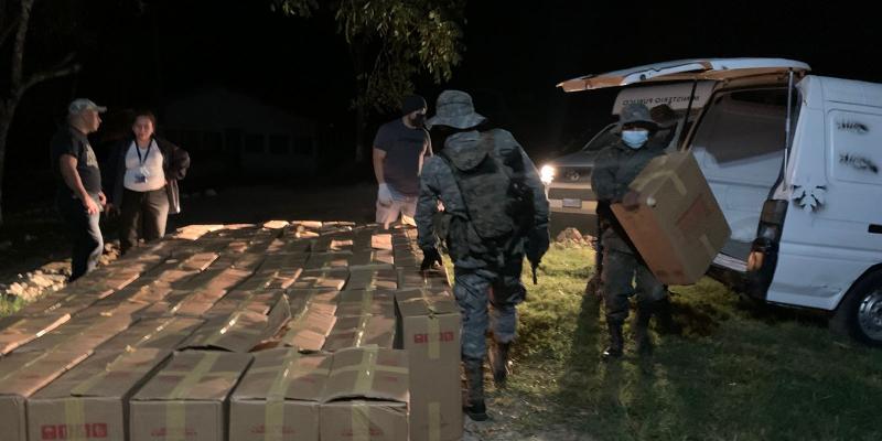 Ejército de Guatemala realiza constantes acciones en contra de la defraudación y el contrabando y aduanero
