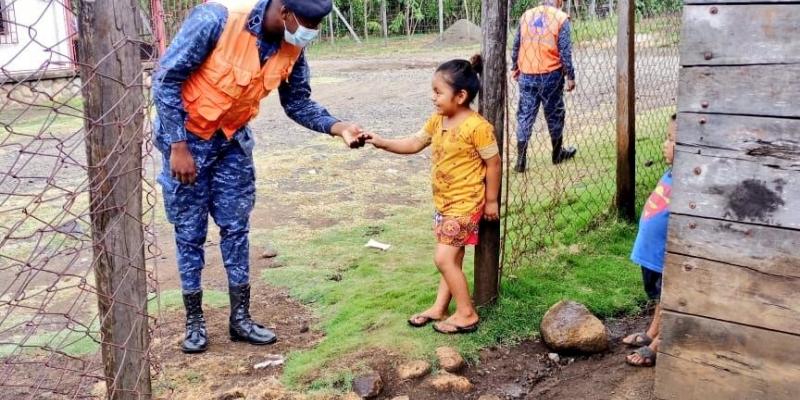 Ejército de Guatemala apoyó en la recuperación de la gobernabilidad en el Estor, Izabal