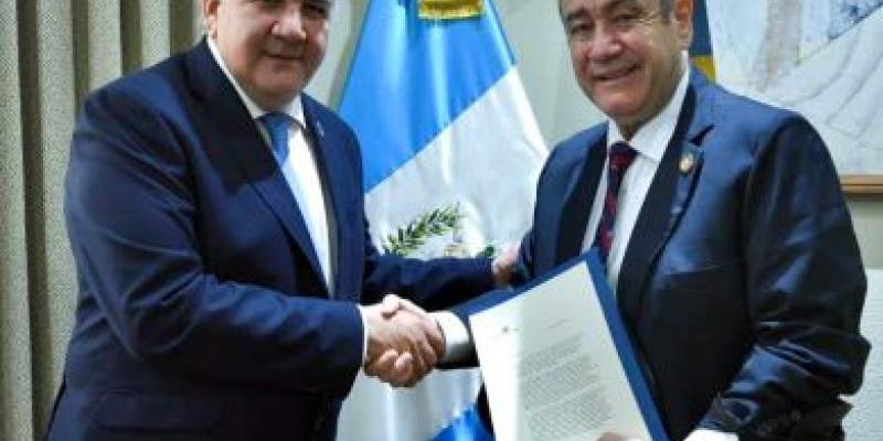 Presidente Alejandro Giammattei 