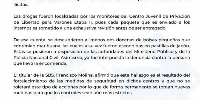 Comunicado de prensa