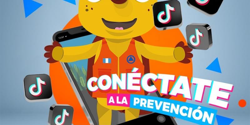 SE-CONRED se une a la red social Tik Tok.