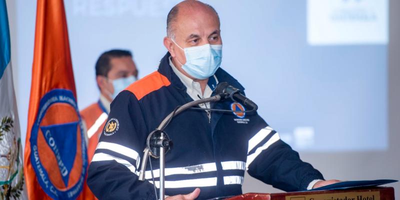 Palabras de apertura del Subsecretario de la CONRED.