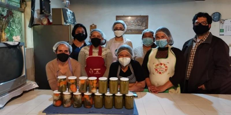 Otra Unidades Productivas de varios municipios continúan participando en talleres de formación, para aprender a elaborar nuevos productos.