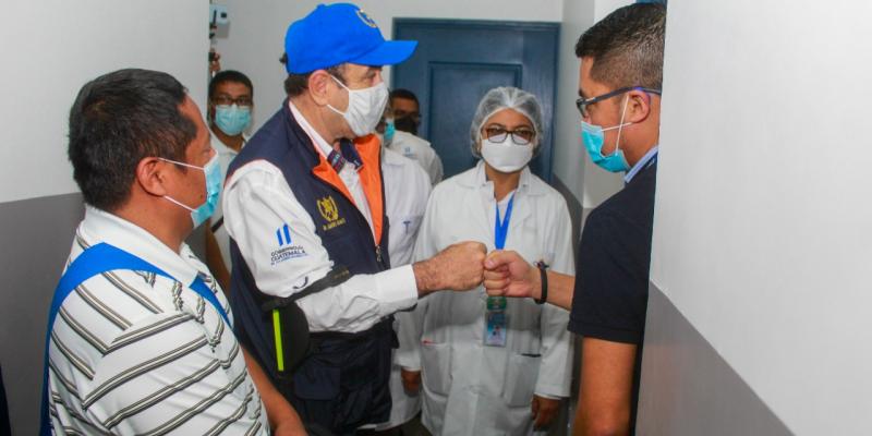 Presidente Alejandro Giammattei 