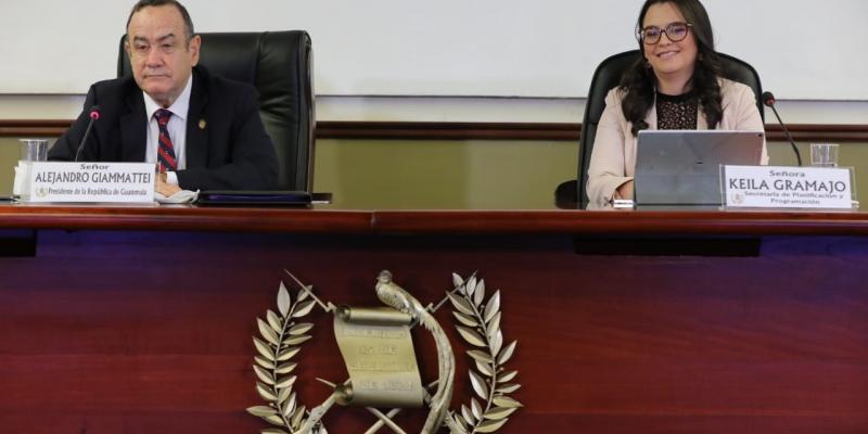 Presidente Alejandro Giammattei 