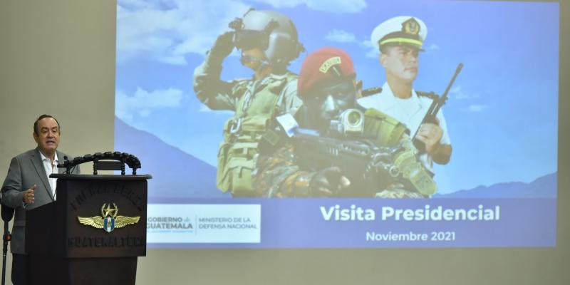 Presidente Alejandro Giammattei 