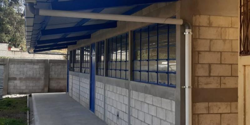 Fodes amplia escuela en La Unión, Quetzaltenango