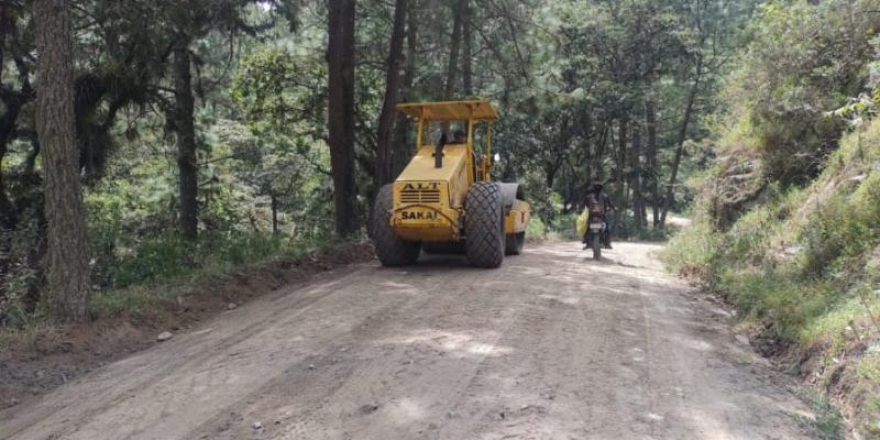 Avanzan las tareas de mantenimiento en Malacatancito