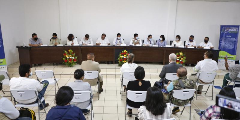 Presentan el Corredor Biológico Sostenible Cuyamel-Omoa Punta de Manabique