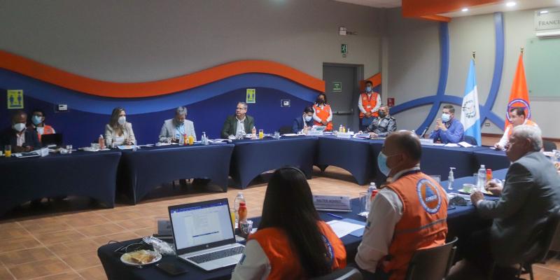 Reunión de Gabinete Específico de Reconstrucción por Daños Causados por las Depresiones Tropicales ETA e IOTA