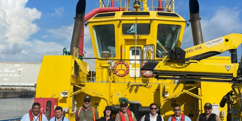 Ministerio de la Defensa Nacional supervisa sistema de boyado de las aguas jurisdiccionales del Estado de Guatemala