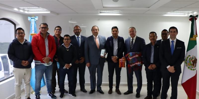 Gira de alcaldes de Guatemala en México