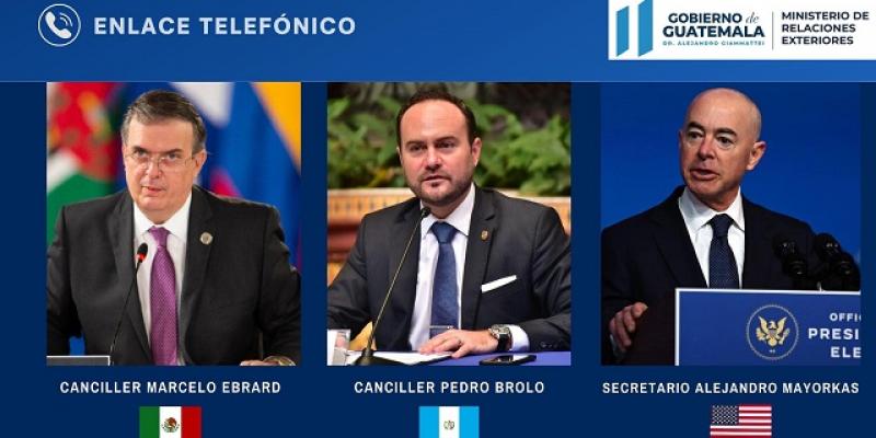 Canciller Pedro Brolo Vila aborda temas de seguridad y desarrollo económico con México y EE. UU.