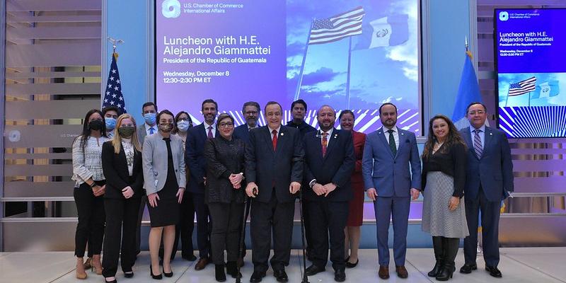 Presidente Alejandro Giammattei concluye su gira de trabajo por Washington D.C.