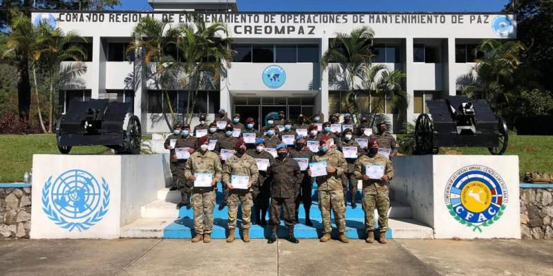 Personal de diferentes Comandos y Brigadas Militares del Ejército de Guatemala concluyeron capacitación sobre asuntos civiles