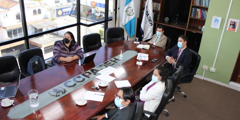 La COPADEH continúa las audiencias virtuales con OACNUDH